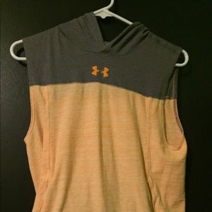 Under Armour Tank Top with a hood!